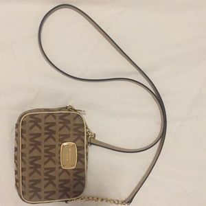 Authentic Michael Kors cross body bag